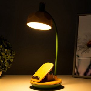 Настольная лампа Эдельс LED 3Вт 3000-6000К USB АКБ желтый 12,5х12,5х39,5 см