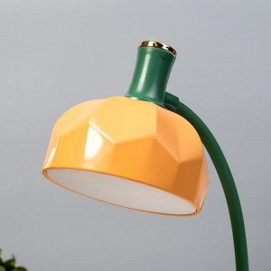Настольная лампа Эдельс LED 3Вт 3000-6000К USB АКБ желтый 12,5х12,5х39,5 см RISALUX