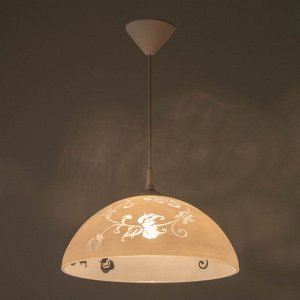 Светильник Ладера "Рочелл" 1 лампа E27 40Вт белый д.350