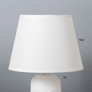 Настольная лампа 16602/1 E14 40Вт белый 38х38х25 см RISALUX