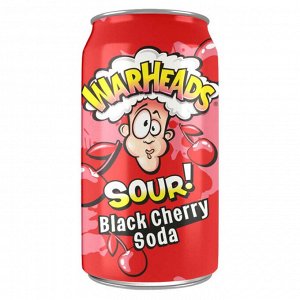Напиток WarHeads Sour Black Cherry Soda 355ml