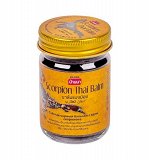 Тайский чёрный бальзам Cкорпион Scorpion Thai Balm Banna, 50 гр.