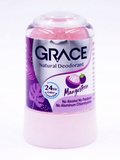 Дезодорант кристалл на квасцах Мангостин 70гр. GRACE.