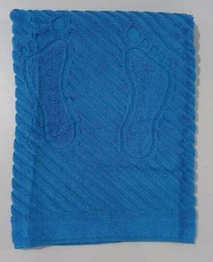 Махровый коврик для ног цвет Синий горизонт 50*70 см