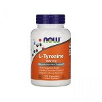 Аминокислоты (BCAA) NOW L-Tyrosine 500mg 120 caps
