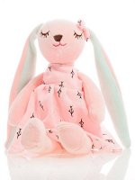 Игрушка мягконабивная Кролик с ушами из полиэстера, для детей старше 3-х лет. / 34*8,5*15,5см