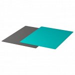 IKEA / FINFORDELA ФИНФОРДЕЛА | Гибкая разделочная доска, темно-серый/темная бирюза | 28x36 см