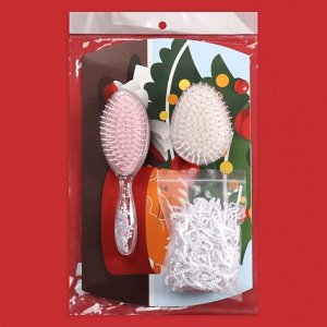 Подарочный набор «Подарок», 2 предмета: массажные расчёски, цвет МИКС