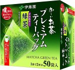 ITOEN Matcha Green Tea - чай маття в заварочных пакетиках (большая упаковка)