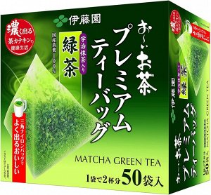ITOEN Matcha Green Tea - чай маття в заварочных пакетиках (большая упаковка)