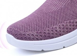 Кроссовки легкие текстильные дышащие, фиолетовый