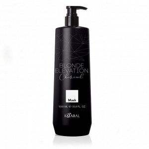 BLONDE ELEVATION CHARCOAL MASK Черная угольная тонирующая маска для волос 1000 мл