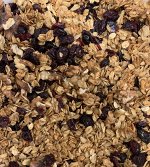 Вкусная гранола с вяленой клюквой и грецким орехом, 200гр