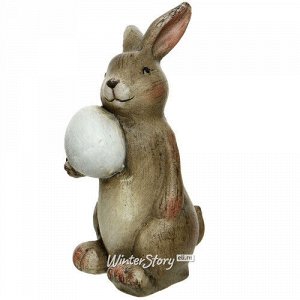 Керамическая садовая фигурка Пасхальный Кролик Люк 11 см (Kaemingk)