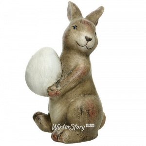 Керамическая садовая фигурка Пасхальный Кролик Майкл 15 см (Kaemingk)