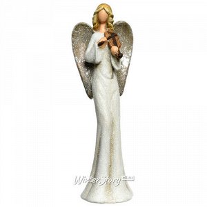 Статуэтка Музыкальный Ангел со скрипкой 26 см (Kaemingk)