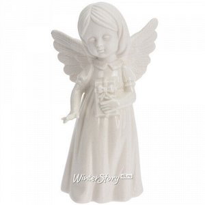 Фарфоровая статуэтка Малышка Ангел 16 см с подарком (Koopman)