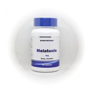 Добавки для улучшения сна MYNUTRITION Melatonin 3mg 60 tab