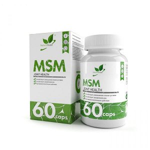 Добавки для суставов и связок NaturalSupp MSM 700mg 60 caps