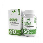 Омега - 3, Жирные кислоты NaturalSupp Omega 3 Concentrate 660mg 60 caps