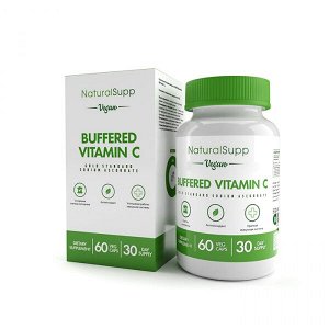 Витамины отдельные NaturalSupp Buffered Vitamin C 900mg 60 caps