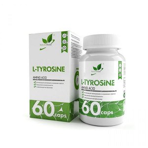 Аминокислоты (BCAA) NaturalSupp L-Tyrosine 500mg 60 veg caps