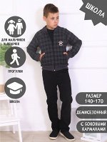 Бомбер &quot;Колледж&quot; черный