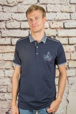 Футболка 2416 т.синий CAHOTER
