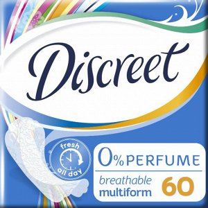 Ежедневные гигиенические прокладки Discreet Multiform Air, 60 шт.