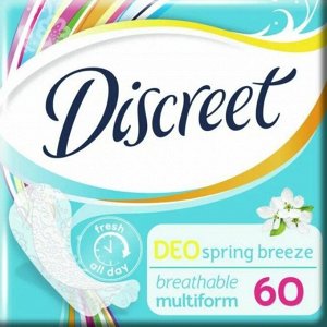 Ежедневные гигиенические прокладки Deo Spring Breeze Multiform, 60 шт.