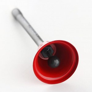 Ручка-колокольчик «Лучший учитель», пластик, синяя паста, 0.8 мм