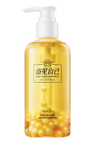 IMAGES Pearl Shower Gel увлажняющий гель для душа с жемчугом и ароматом грейпфрута, 300 мл.