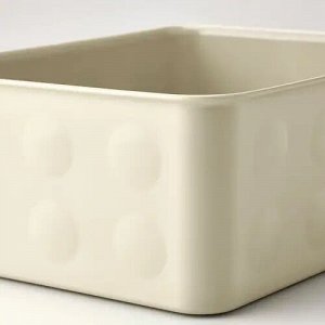 IKEA NOJIG, Органайзер, пластик/бежевый, 20x25x10 см