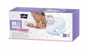 Лактационные вкладыши на липучке MAMMA comfort 30 штук в упаковке BELLA