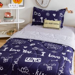 Комплект постельного белья Сатин с Одеялом Young 100% хлопок OBK013