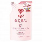 Шампунь для волос SARAYA &quot;Arau Shampoo&quot; пенный с экстрактом лаванды и ромашки запаска 450мл, 1/20