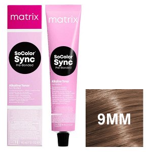 Matrix, Матрикс краска для волос безаммиачная Соколор Синк 9MМ очень светлый блондин Мокка  90 мл