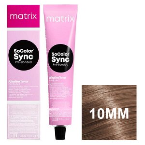 Matrix, Матрикс краска для волос безаммиачная СоКолор Синк 10MМ очень-очень светлый блондин  Мокка 90 мл