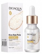 BIOAQUA RICE RAW PULP эссенция для лица с экстрактом риса и гиалуроновой кислотой, 15мл