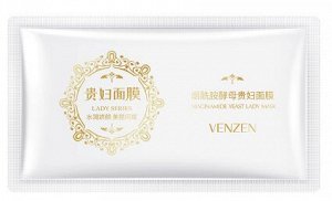 VENZEN Niacinamide Yeast Lady Mask Осветляющая маска с ниацинамидом ночная, 2 мл.