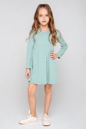 Платье для девочки Crockid КР 5778 голубой прибой к359