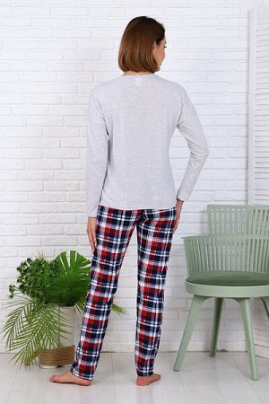 Пижама с брюками, принт "Sweet Dreams" (870-1)