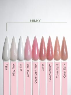 Однофазный гель, Zina Milky -  15 грамм