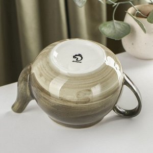 Чайник заварочный Доляна, «Млечный путь», 900 мл, 20x13,5x14 см, цвет серый