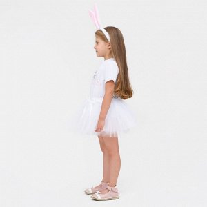 Набор для фотосессии KAFTAN "Милый зайчик": юбка трёхслойная и ободок