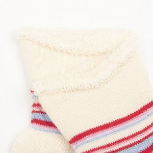 Носки детские махровые, цвет молочный