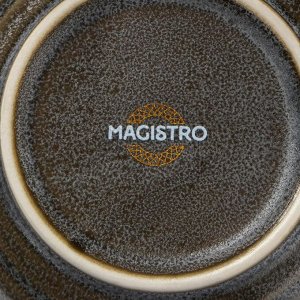 Салатник Magistro Urban, 260 мл, d=12 см, фарфор, серый
