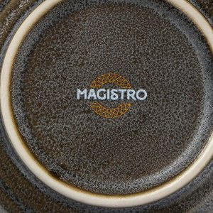 Миска фарфоровая Magistro Urban, 260 мл, d=12 см, цвет серый