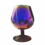 Набор бокалов Glasstar &quot;Эдем&quot; Радуга королевская фуксия / 6 шт. 250 мл