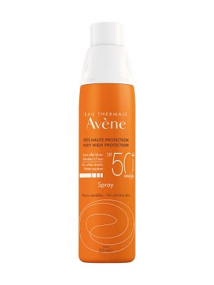 Авен Солнцезащитный спрей для чувствительной кожи SPF 50+, 200 мл (Avene, Suncare)